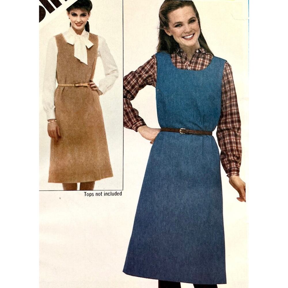 Simplicity 5227 Pattern Jumper Miss 20 Uncut Slim Fit Boho Back Zip Scoop Neck